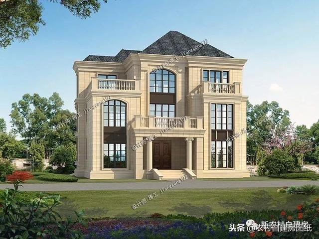 推薦12款三層農(nóng)村別墅戶型設(shè)計(jì)，豪華款和樸素款都有，第9款最好！