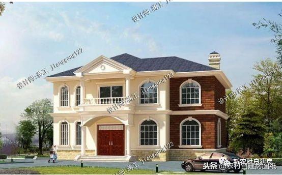 給父母建養(yǎng)老房，看看這5套帶煙囪的小別墅設(shè)計(jì)，柴火灶最接地氣