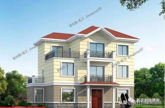 給父母建養(yǎng)老房，看看這5套帶煙囪的小別墅設(shè)計(jì)，柴火灶最接地氣