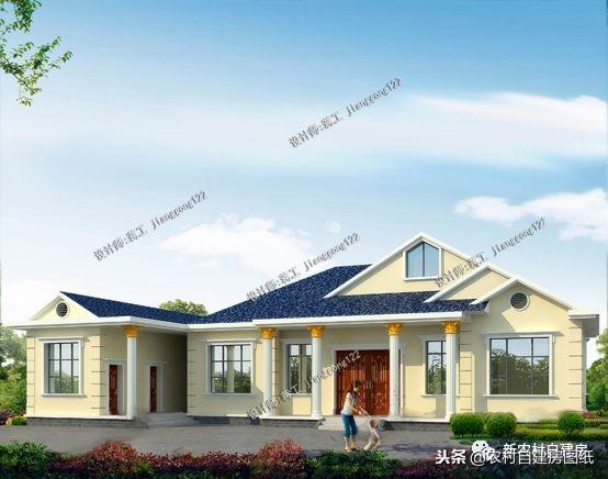 給父母建養(yǎng)老房，看看這5套帶煙囪的小別墅設(shè)計(jì)，柴火灶最接地氣