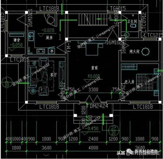 給父母建養(yǎng)老房，看看這5套帶煙囪的小別墅設(shè)計(jì)，柴火灶最接地氣