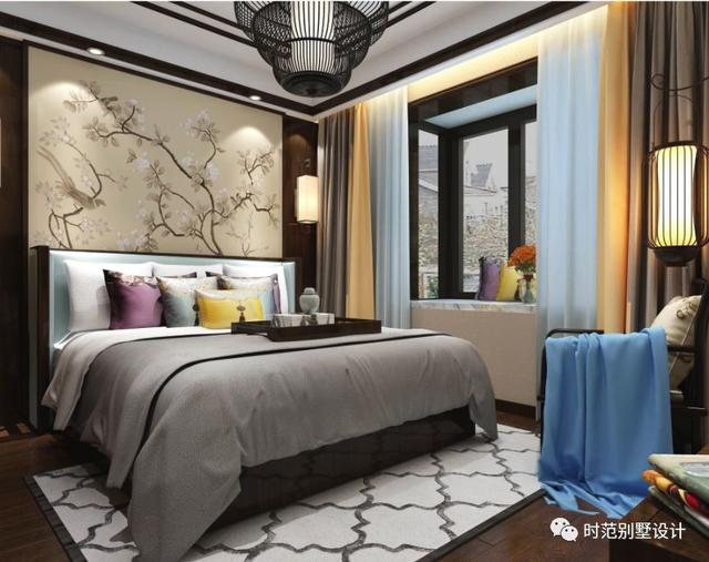 12x12米中式三層別墅，6室5廳還帶內(nèi)院和室內(nèi)車庫，適合農(nóng)村自建