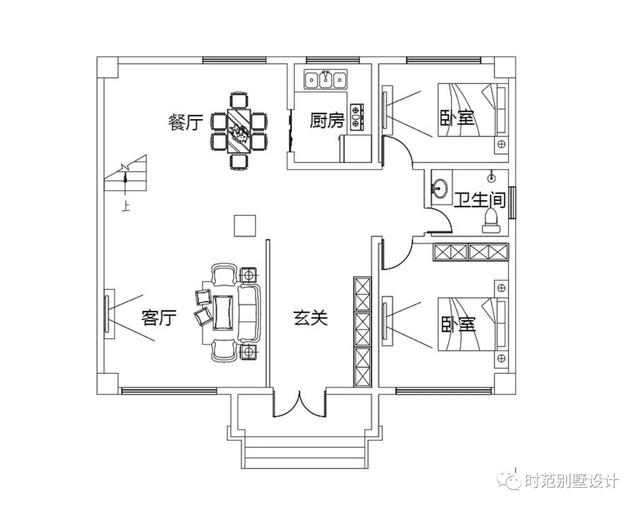 經(jīng)典二層歐式別墅設(shè)計圖，6室3衛(wèi)，造價只要30多萬，超值