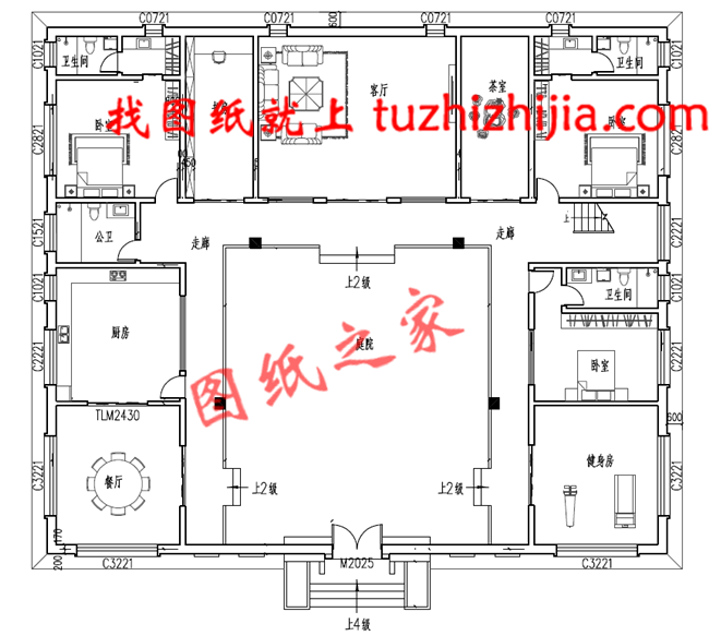 農(nóng)村適合四合院圖片及設計圖，感受傳統(tǒng)文化的魅力！