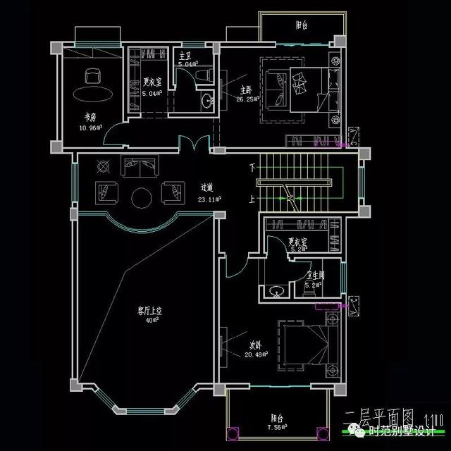 12x15米三層別墅設(shè)計6室三廳，帶堂屋露臺涼亭，大氣美觀，適合農(nóng)村自建
