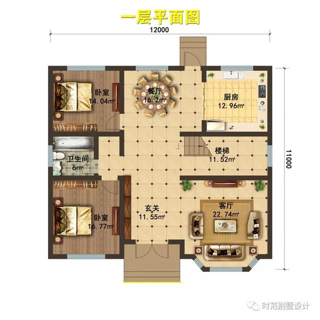 簡單好看的二層小別墅設(shè)計，帶個庭院體面舒適兩全其美，你一定喜歡