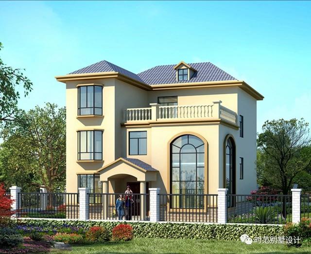 布局實(shí)用造價(jià)低的三層復(fù)式別墅設(shè)計(jì)，6臥4衛(wèi)，建一棟肯定超值