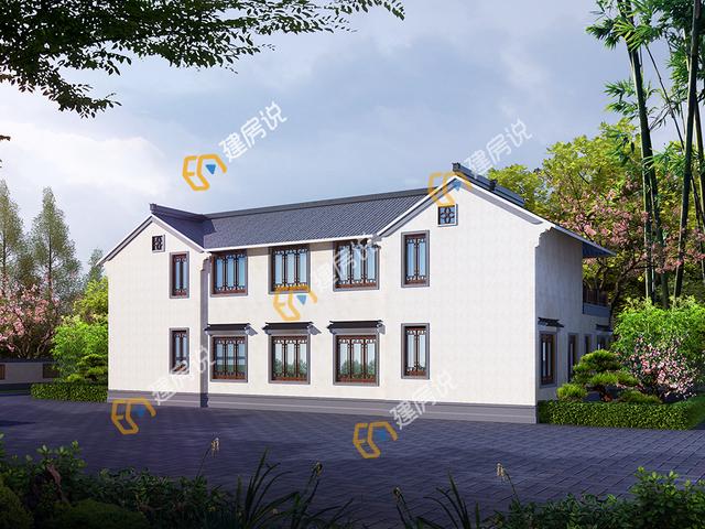 美進(jìn)你心坎里的中式四合院別墅，這設(shè)計(jì)真是棒極了