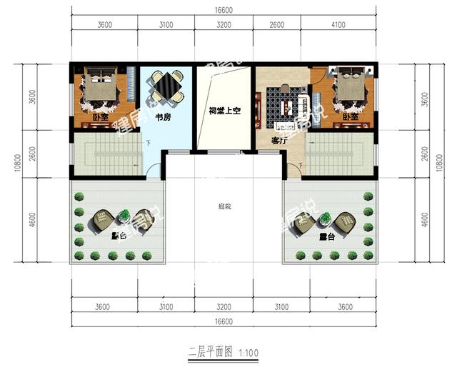 美進(jìn)你心坎里的中式四合院別墅，這設(shè)計(jì)真是棒極了