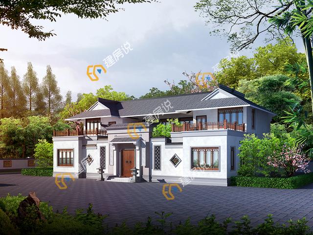 美進(jìn)你心坎里的中式四合院別墅，這設(shè)計(jì)真是棒極了