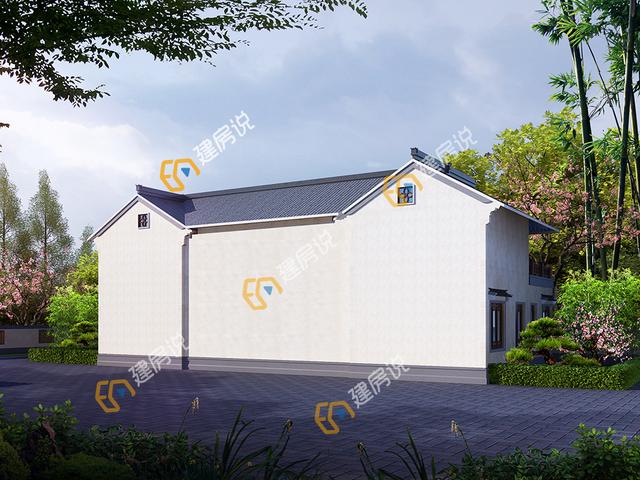 美進(jìn)你心坎里的中式四合院別墅，這設(shè)計(jì)真是棒極了