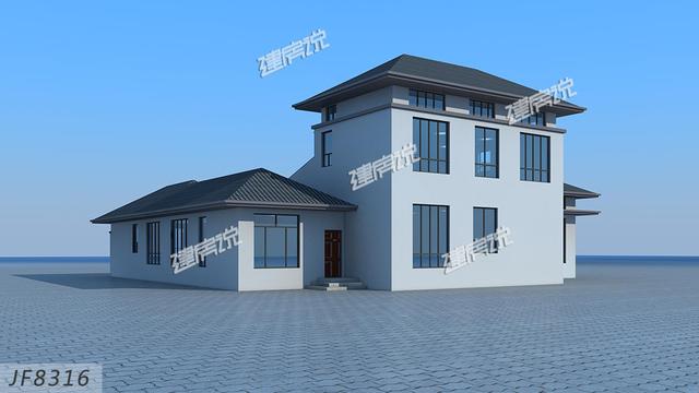 簡(jiǎn)單實(shí)用的三合院設(shè)計(jì)圖，造價(jià)非常低，建的人賺到了！