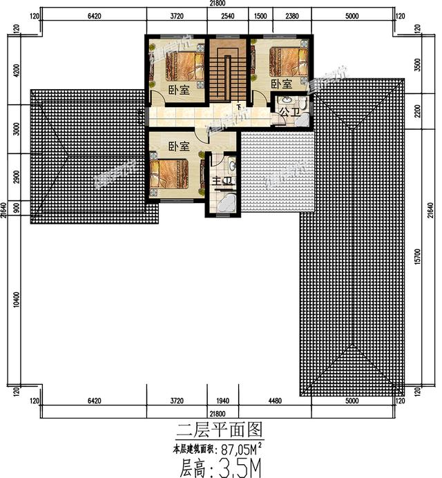 簡(jiǎn)單實(shí)用的三合院設(shè)計(jì)圖，造價(jià)非常低，建的人賺到了！