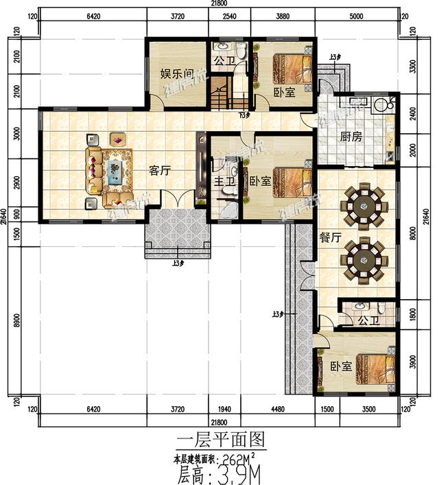 簡(jiǎn)單實(shí)用的三合院設(shè)計(jì)圖，造價(jià)非常低，建的人賺到了！