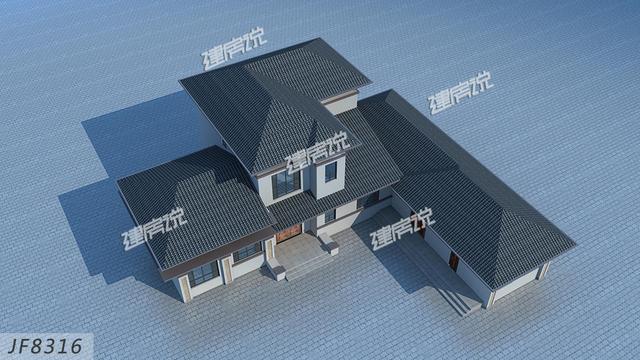 簡(jiǎn)單實(shí)用的三合院設(shè)計(jì)圖，造價(jià)非常低，建的人賺到了！