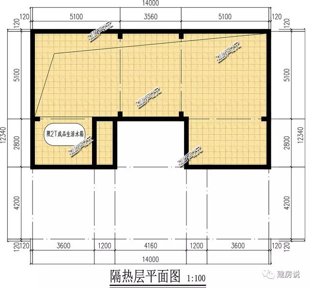 家里宅基地面積大，就蓋一棟四合院別墅，住得舒適又有面子