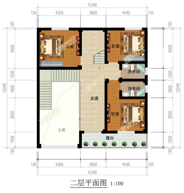 農(nóng)村自建三層別墅，帶落地窗，盡顯富貴氣派