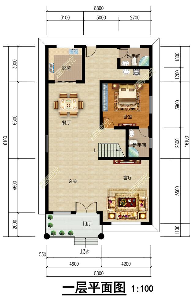 農(nóng)村自建三層別墅，帶落地窗，盡顯富貴氣派
