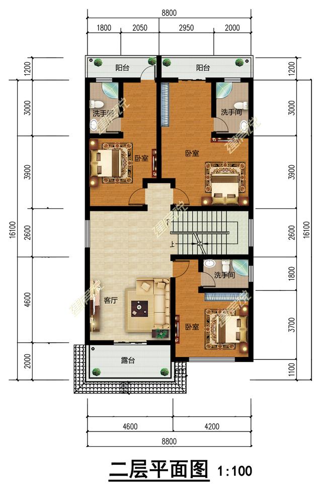 農(nóng)村自建三層別墅，帶落地窗，盡顯富貴氣派