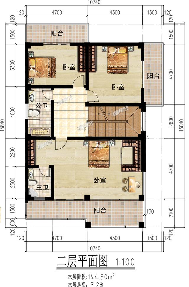 時尚現(xiàn)代的三層自建別墅，建起來絕對是村里最優(yōu)秀的！