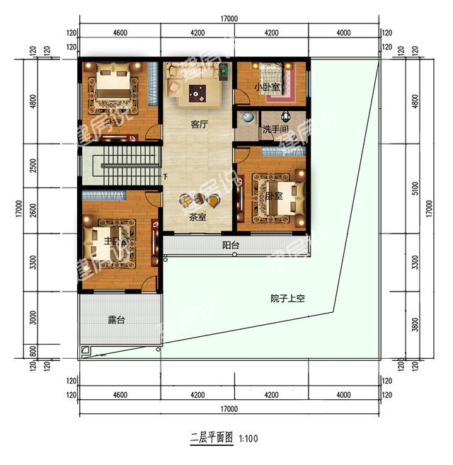 這套中式別墅設(shè)計(jì)還帶堂屋，舒適宜居接地氣，美麗動人！