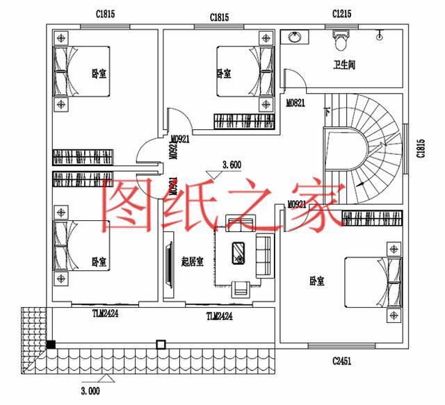 13X11米二層別墅，占地140平米造價(jià)只要25萬，非常美觀實(shí)用！