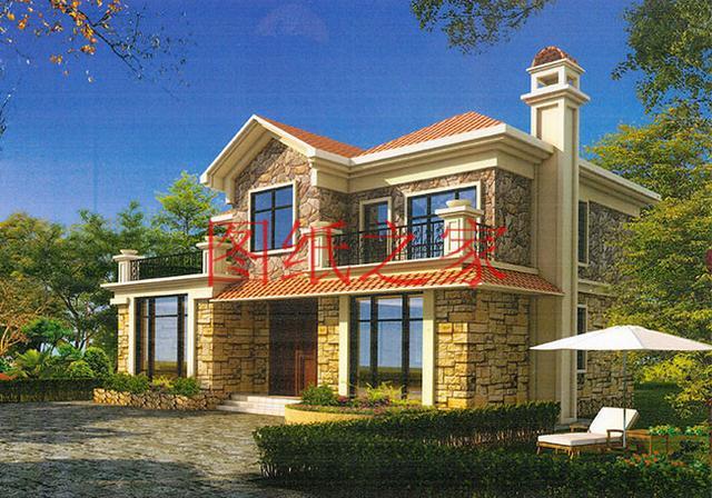 13X11米二層別墅，占地140平米造價(jià)只要25萬，非常美觀實(shí)用！