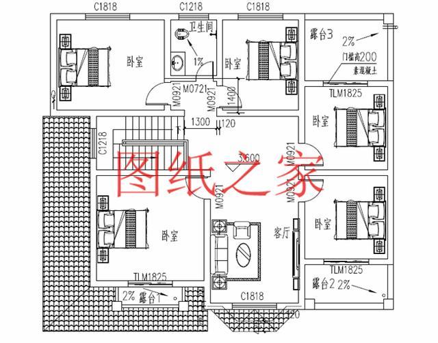 13X11米二層別墅，占地140平米造價(jià)只要25萬，非常美觀實(shí)用！