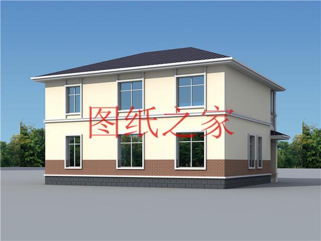 13X11米二層別墅，占地140平米造價(jià)只要25萬，非常美觀實(shí)用！