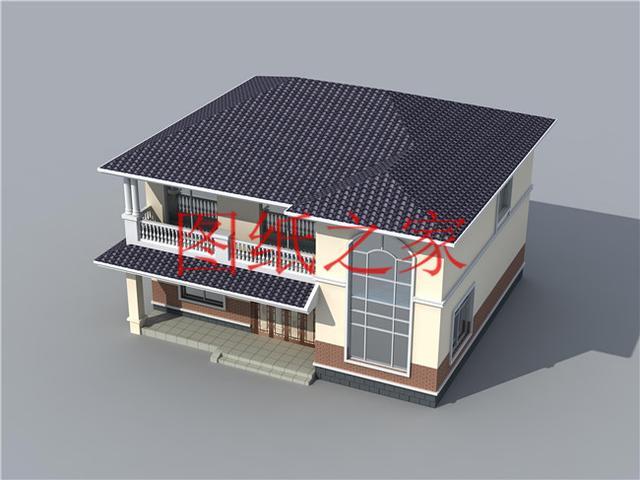 13X11米二層別墅，占地140平米造價(jià)只要25萬，非常美觀實(shí)用！