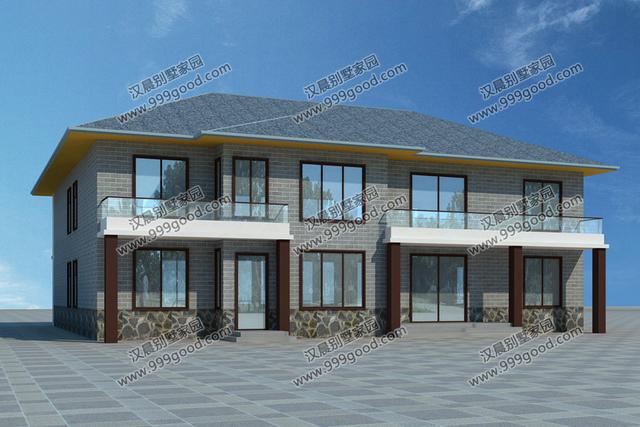 農村自建三合院，兩層別墅設計圖，21.3X18米40萬蓋成超劃算！