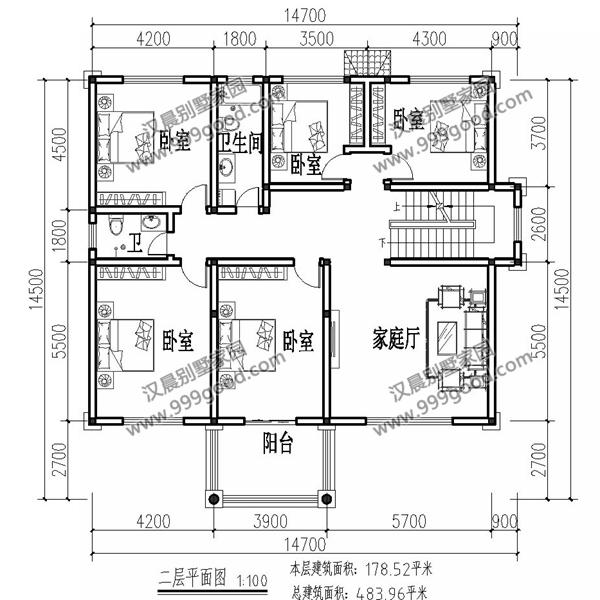 非常經(jīng)典的三層別墅設(shè)計圖紙，美觀大氣，看一眼都想蓋！