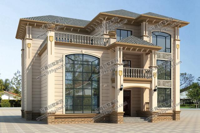 非常經(jīng)典的三層別墅設(shè)計圖紙，美觀大氣，看一眼都想蓋！