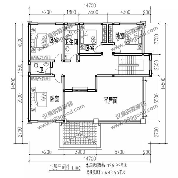 非常經(jīng)典的三層別墅設(shè)計圖紙，美觀大氣，看一眼都想蓋！