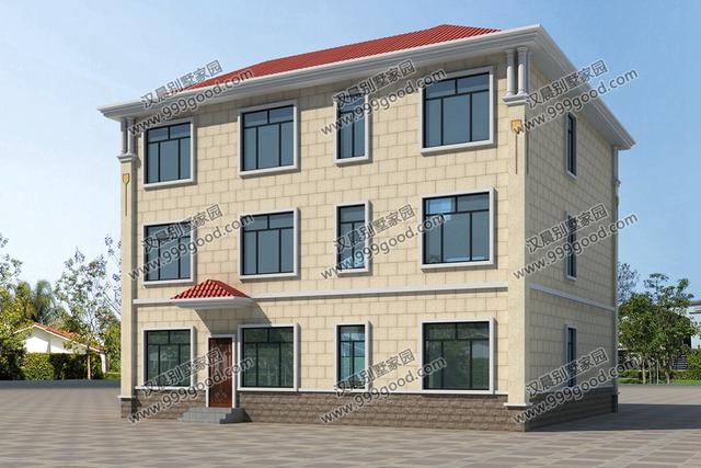 非常經(jīng)典的三層別墅設(shè)計圖紙，美觀大氣，看一眼都想蓋！