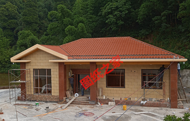 時尚一層別墅圖，一層這樣蓋房最漂亮