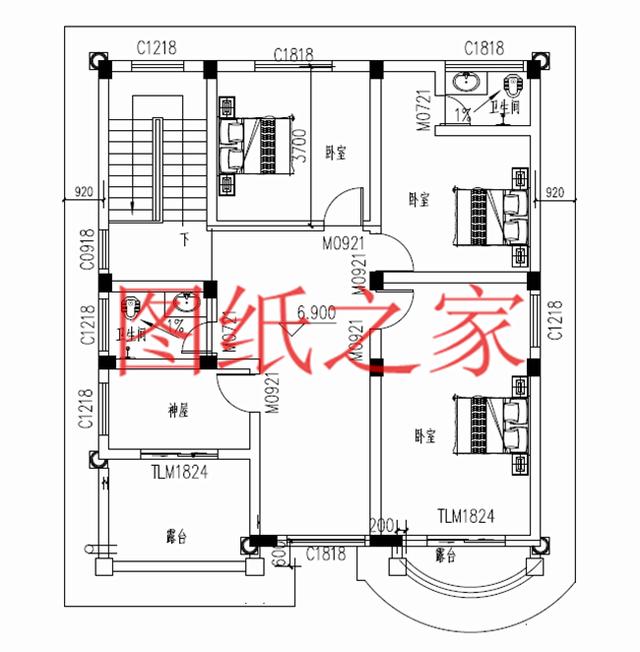4套11X12米的三層自建房設(shè)計，溫馨宜居、經(jīng)典大方，你喜歡嗎？