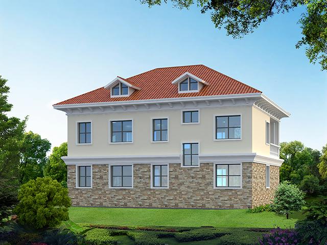 155平米的二層別墅，造價還不到30萬，簡單大氣、經濟實惠！