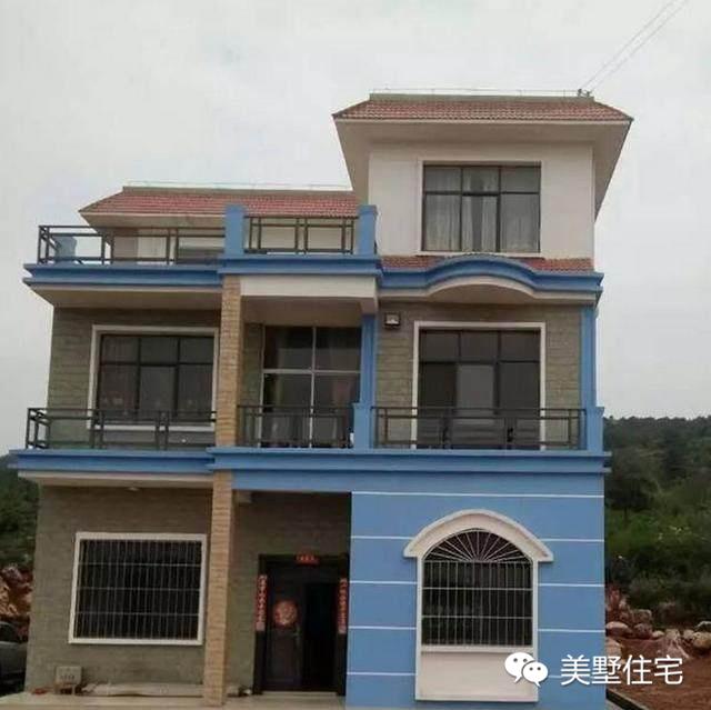 10套農(nóng)村自建別墅實拍照片，第七套被吐槽太丑了！第三套建的人最多？