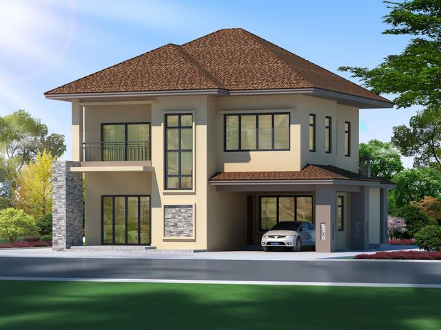 五套農(nóng)村自建二層別墅設(shè)計圖，現(xiàn)代風(fēng)格的最好看，歐式風(fēng)格最便宜！