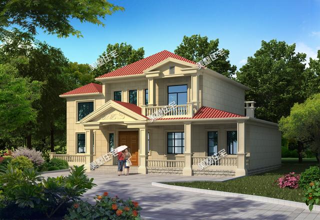 五套農(nóng)村自建二層別墅設(shè)計圖，現(xiàn)代風(fēng)格的最好看，歐式風(fēng)格最便宜！