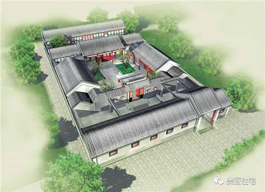 30款中式風(fēng)格別墅效果圖，一二三層都有，像世外桃源一樣漂亮