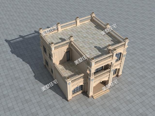 農(nóng)村自建二層小別墅，帶豪華露臺(tái)20多萬(wàn)就能建成，精致又漂亮！