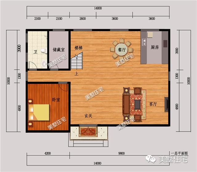 從上千套農(nóng)村自己別墅設(shè)計圖中，挑選最好的5套送給你！