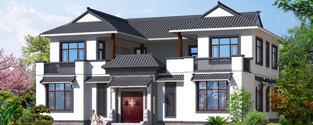 農(nóng)村簡約小四合院圖片，書香古典更能贏得大家的心！