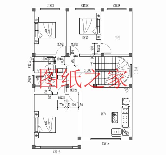 10X13米農(nóng)村三層小別墅，布局合理、溫馨宜居，你喜歡嗎？