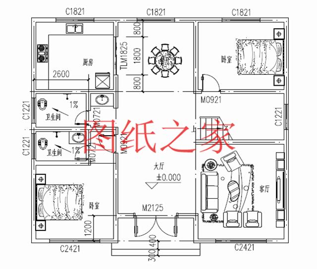12x10米歐式三層別墅，生活和娛樂(lè)兼顧，非常簡(jiǎn)潔實(shí)用！
