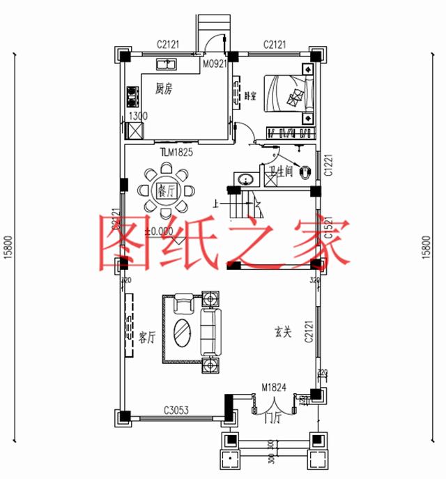 8X15米三層別墅設(shè)計(jì)，小面寬也能蓋出漂亮別墅，你覺(jué)得怎么樣？