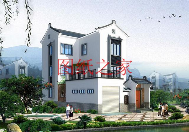 8X15米三層別墅設(shè)計(jì)，小面寬也能蓋出漂亮別墅，你覺(jué)得怎么樣？