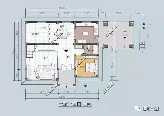 40萬(wàn)建成農(nóng)村養(yǎng)老別墅，全村唯一的挑空客廳，真是美滋滋的！